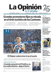 EL DÉPOR SOBREVIVE TRAS EL SUSTO